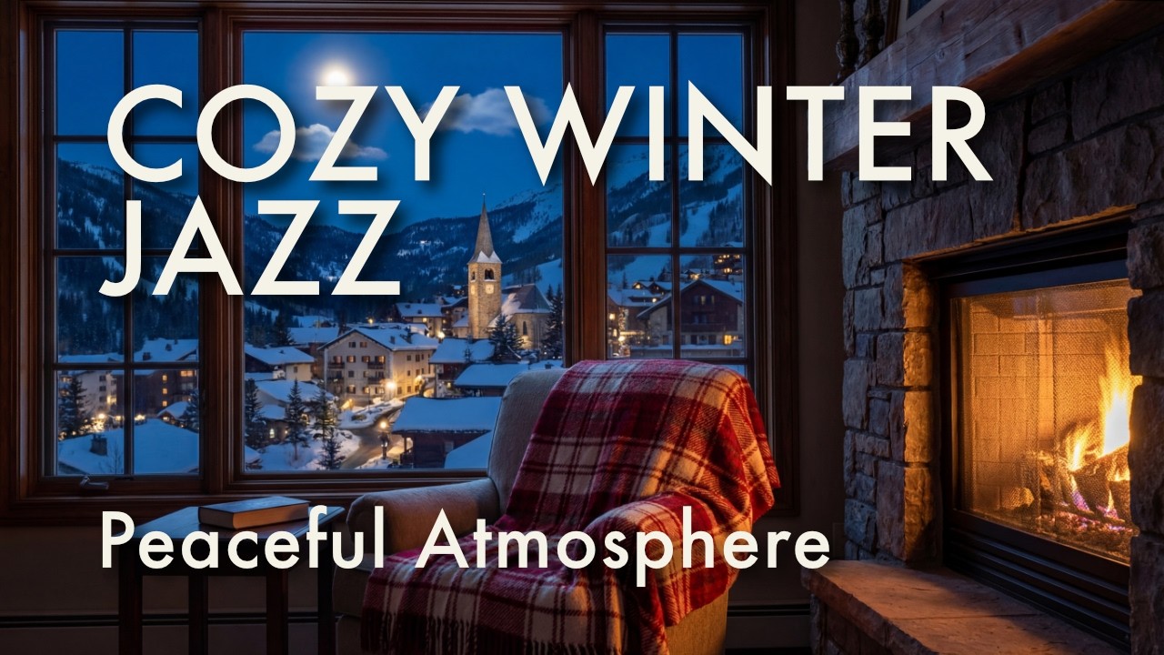Cozy Winter Piano Jazz 🎹 Warm Lounge Ambience | Deep Relaxation & Concentration On Studies