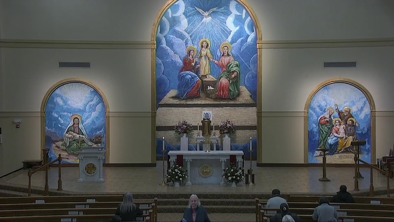 Holy Mass live streamed from St. Ann Catholic Church in Clayton, North Carolina, USA