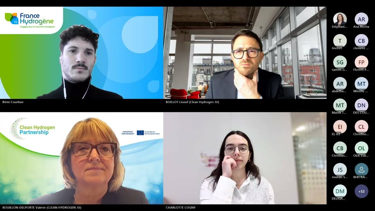 Webinaire d'information sur l'appel à projets 2026 du Clean Hydrogen Partnership le 19 février 2026