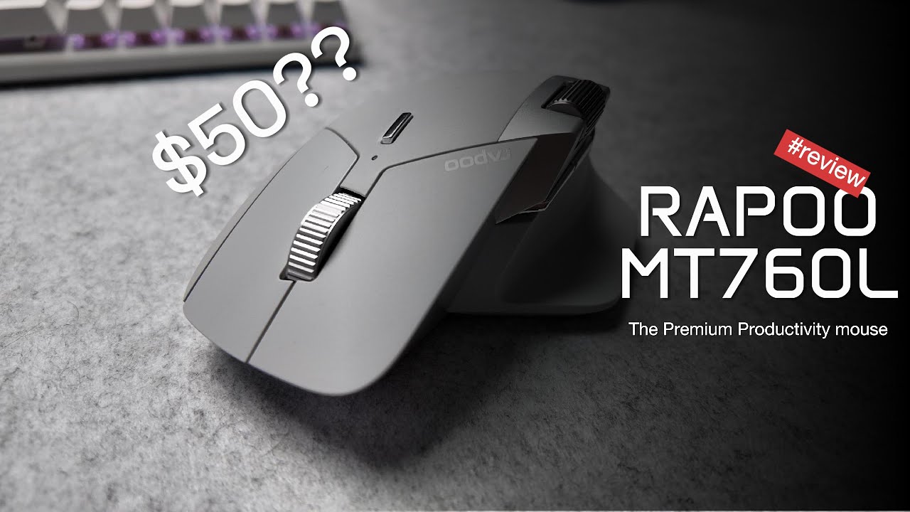 I Replaced My Expensive Mouse with This | Rapoo MT760L