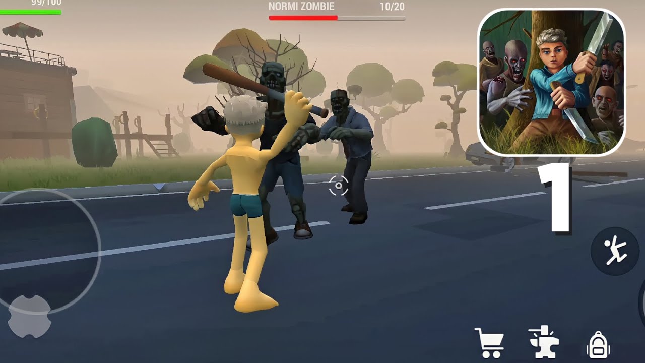 ZOMBIE TRAIN - SURVIVAL GAMES Gameplay Part 1 (Android)