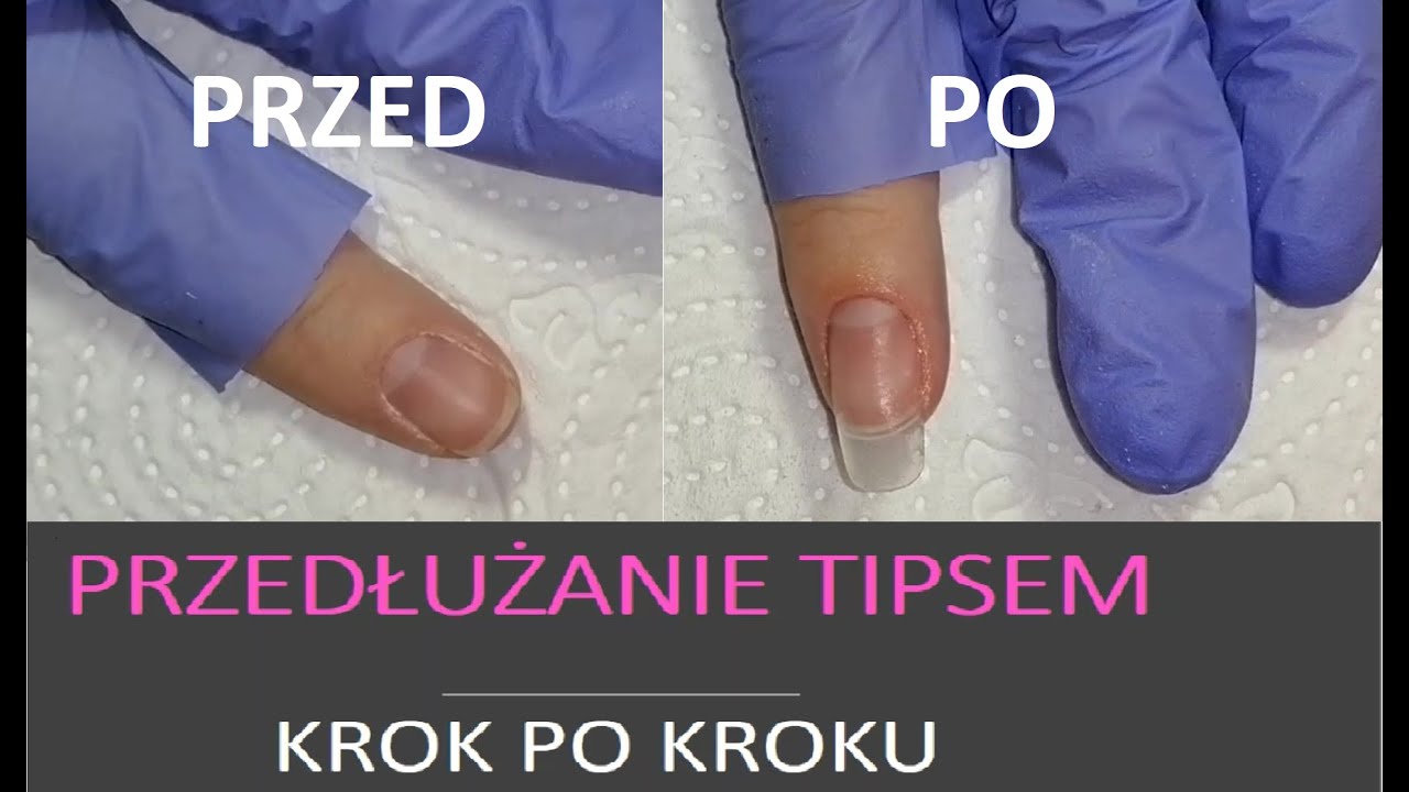 ABOUT NAILS #12 PRZEDŁUŻANIE TIPSEM - KROK PO KROKU