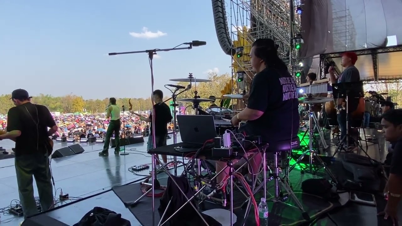 🍃🐶ป่ายล่าย (หมาบักตู้) - บิ๊ก ทศพร วงทาลึง | Drum Cam  @ห้วยไร่อีหลีน่าFestival 4