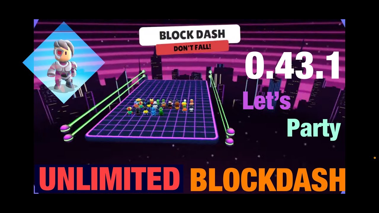 Unlimited Block Dash  0.43.1 Stumble Guys Live #bdcode #stumbleguyslive  #gaming  #blockdashlive