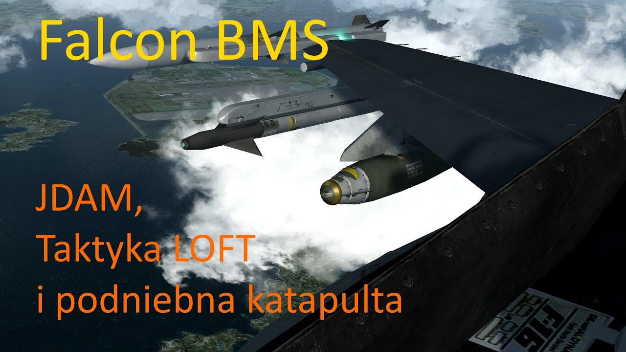 Falcon BMS 4.37 (PL) - JDAM, predefiniowanie celów, podniebna katapulta (taktyka LOFT)