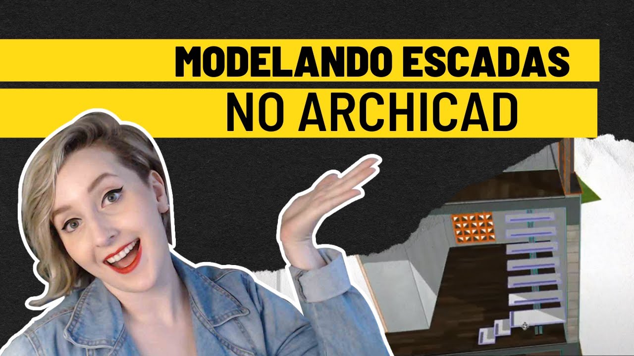 MODELANDO ESCADAS | Aula 18 - Curso PROJETO DE ARQUITETURA DO ZERO NO ARCHICAD