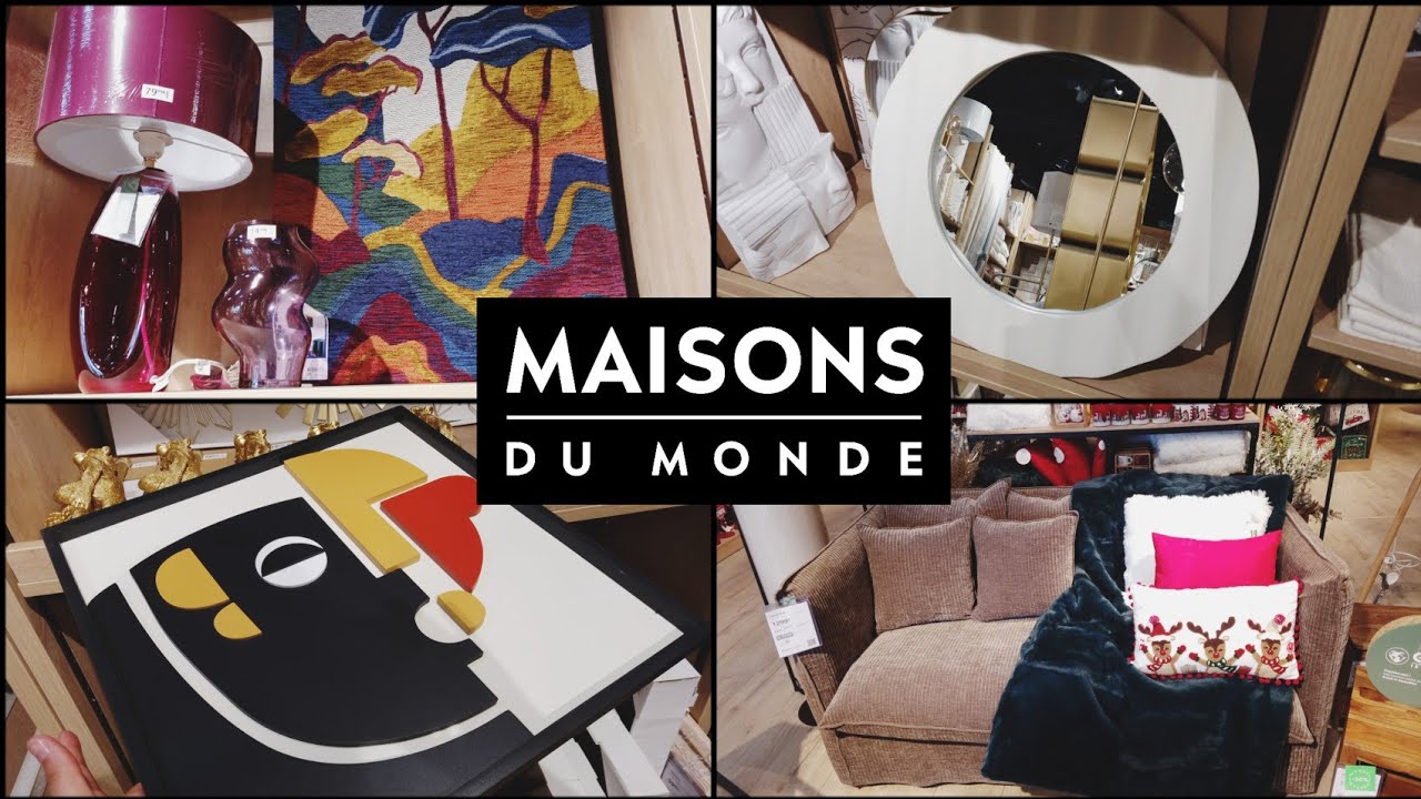🛋️🪞ARRIVAGE MAISONS DU MONDE MOBILIER DÉCO INTERIEURE VAISSELLE INSPIRANTS ✨