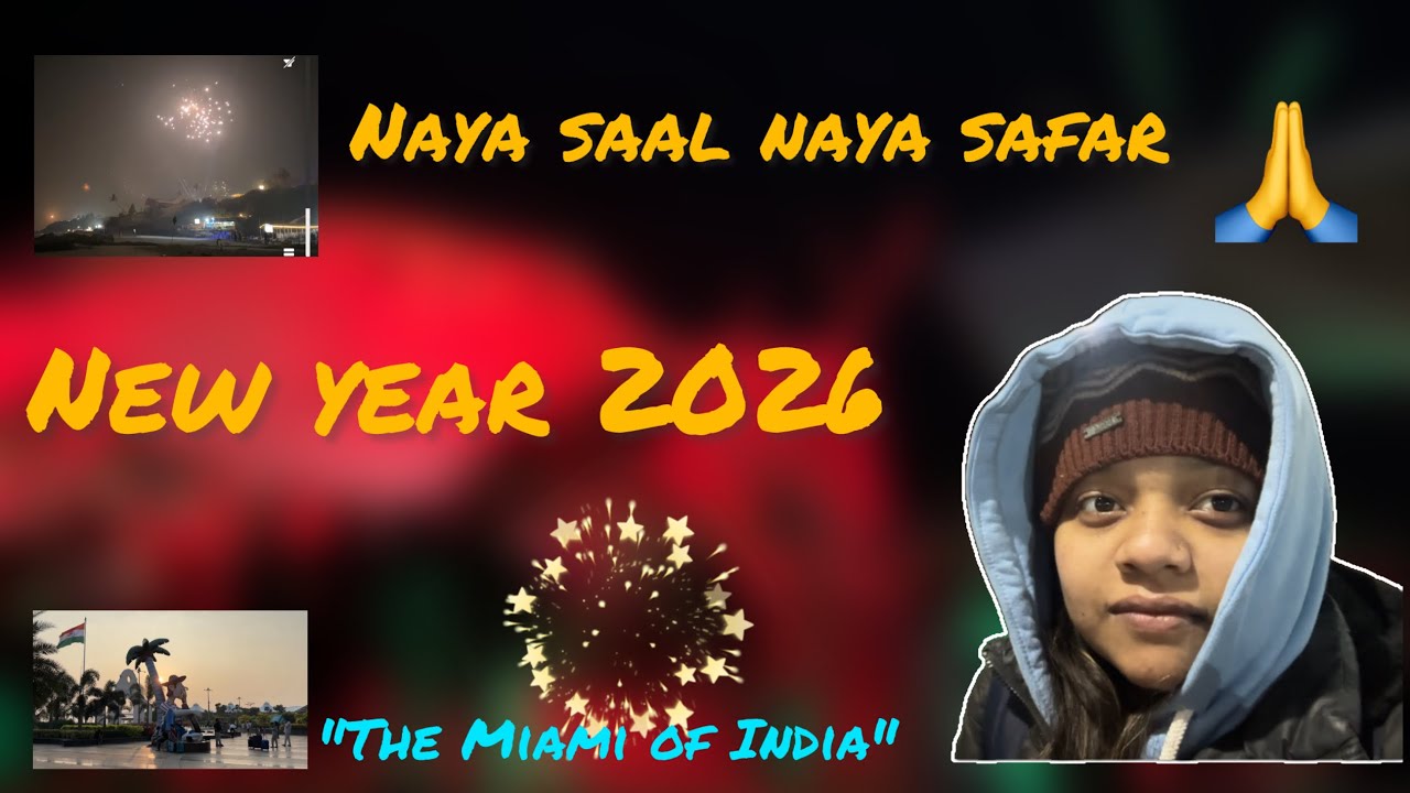 Naya Saal Naya Safar #New year 2026 #Miami of India