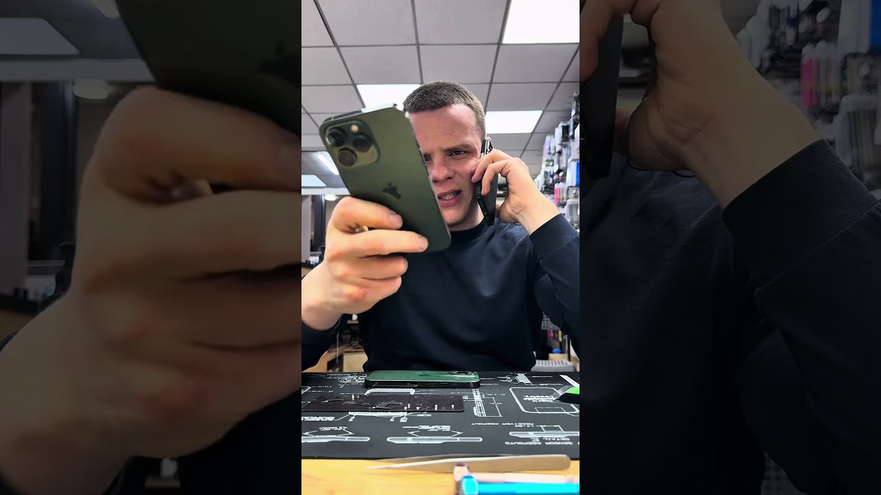 Замена корпуса и аккумулятора на iPhone 13 Pro