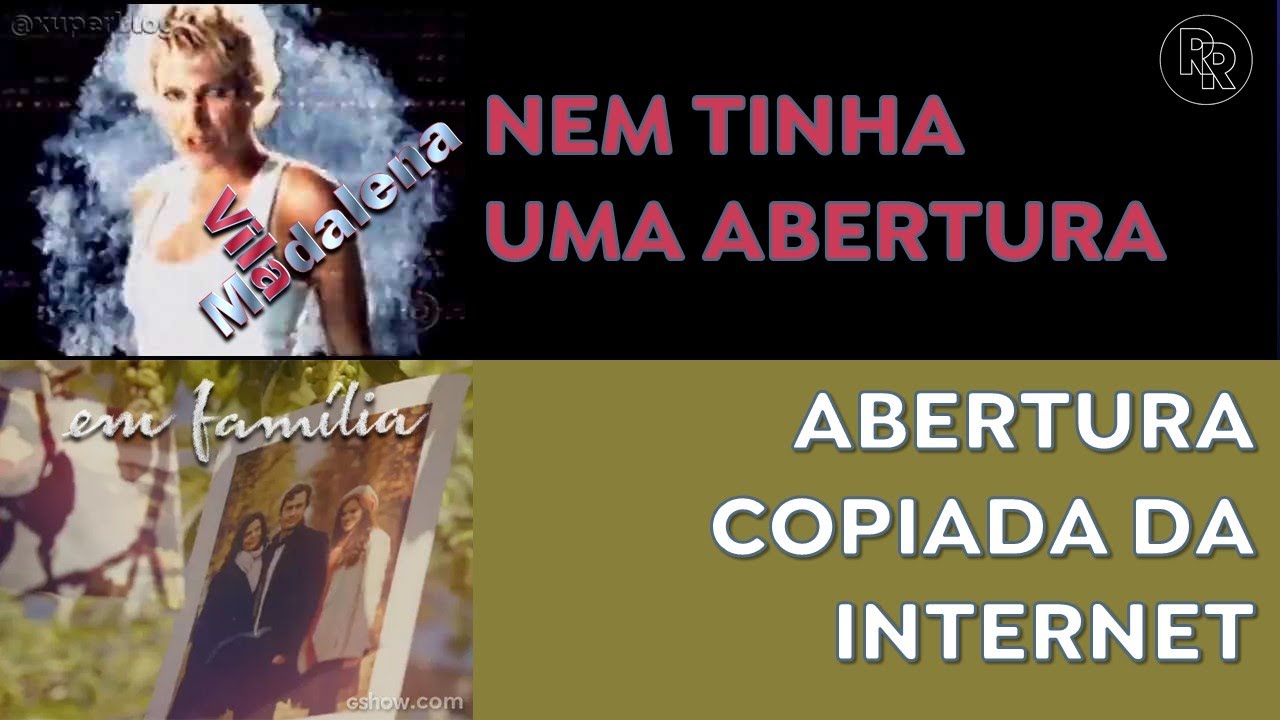 As ABERTURAS PREGUIÇOSAS e MAL FEITAS das novelas!