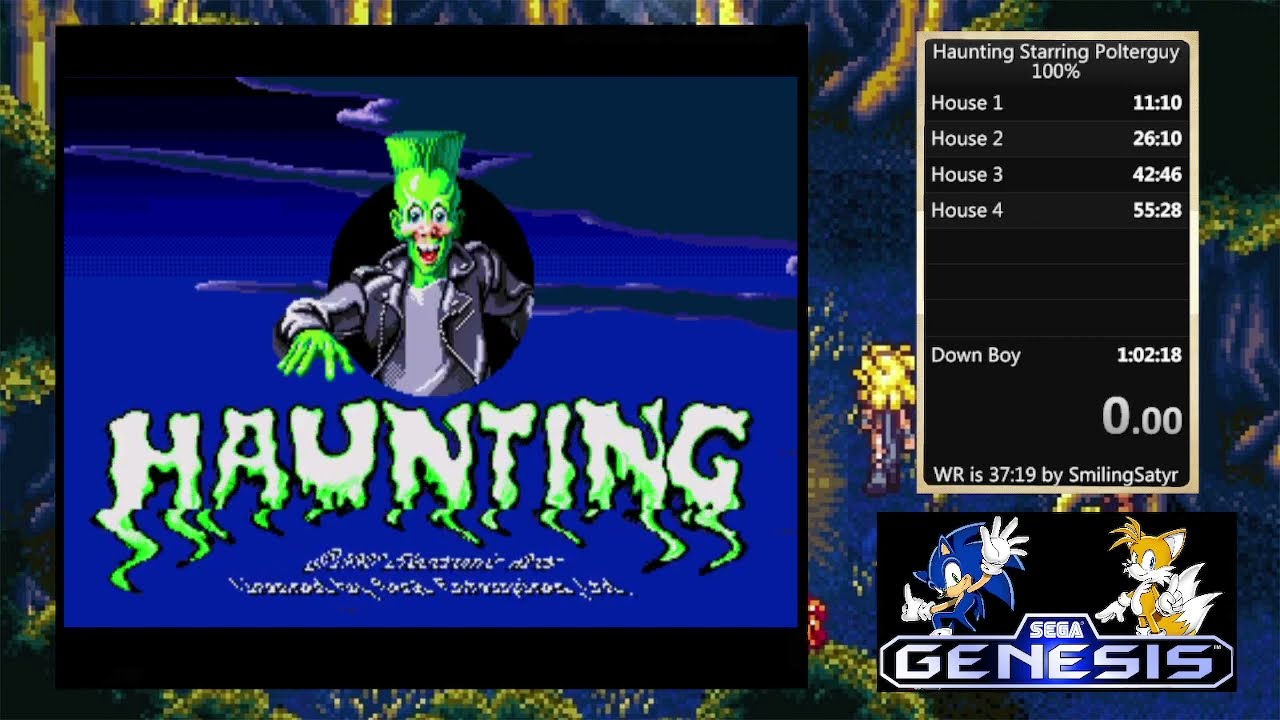 Haunting Starring Polterguy (Genesis) - 100% in 50:46