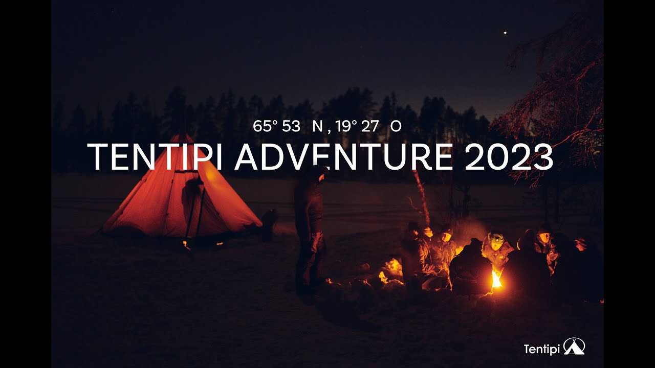 Tentipi Adventure 2023 - three days in Swedish Lapland