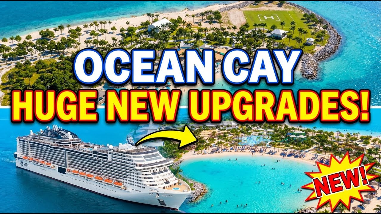 Впечатляющие обновления в отеле Ocean Cay компании MSC.