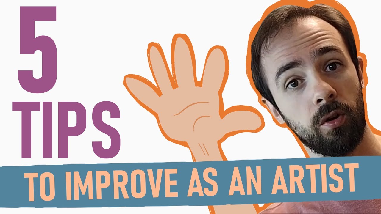 Learn to Draw - 5 tips to help you improve as an artist