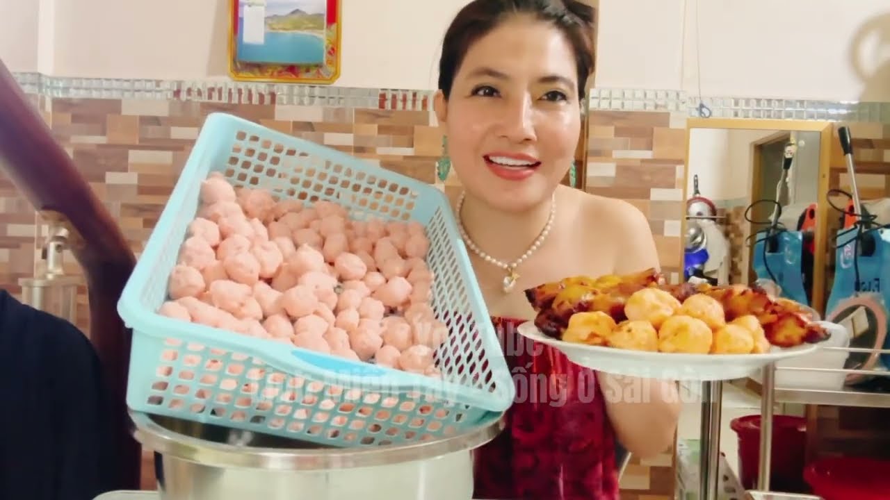 Chả Tôm Sạch - Không Chất Phụ Gia - Không Bột #linhmientay #nauan