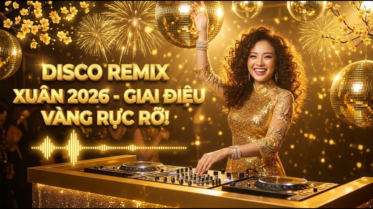 Nhạc Xuân Disco 2026 Remix - Giai Điệu 