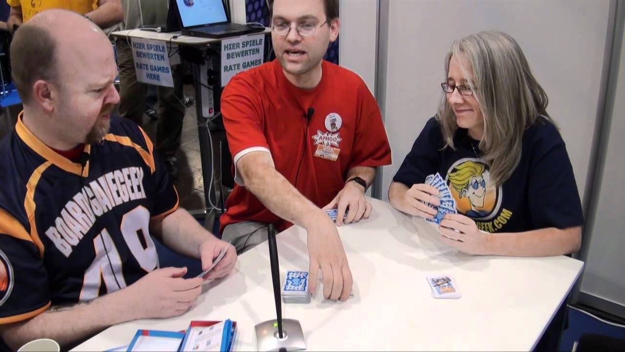 11 Nimmt Demo - BoardGameGeek Booth - Essen Spiel 2010