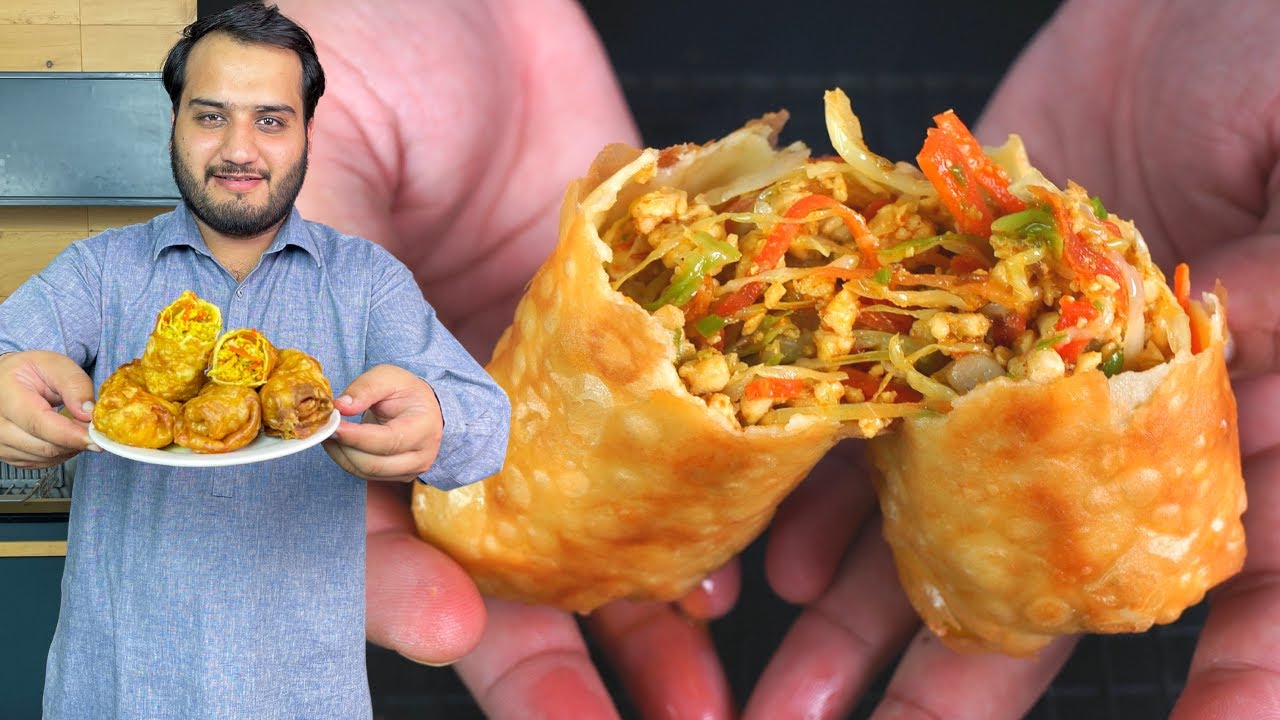 Chinese Egg Rolls - Ramzan Special Vegetable Egg Rolls Recipe