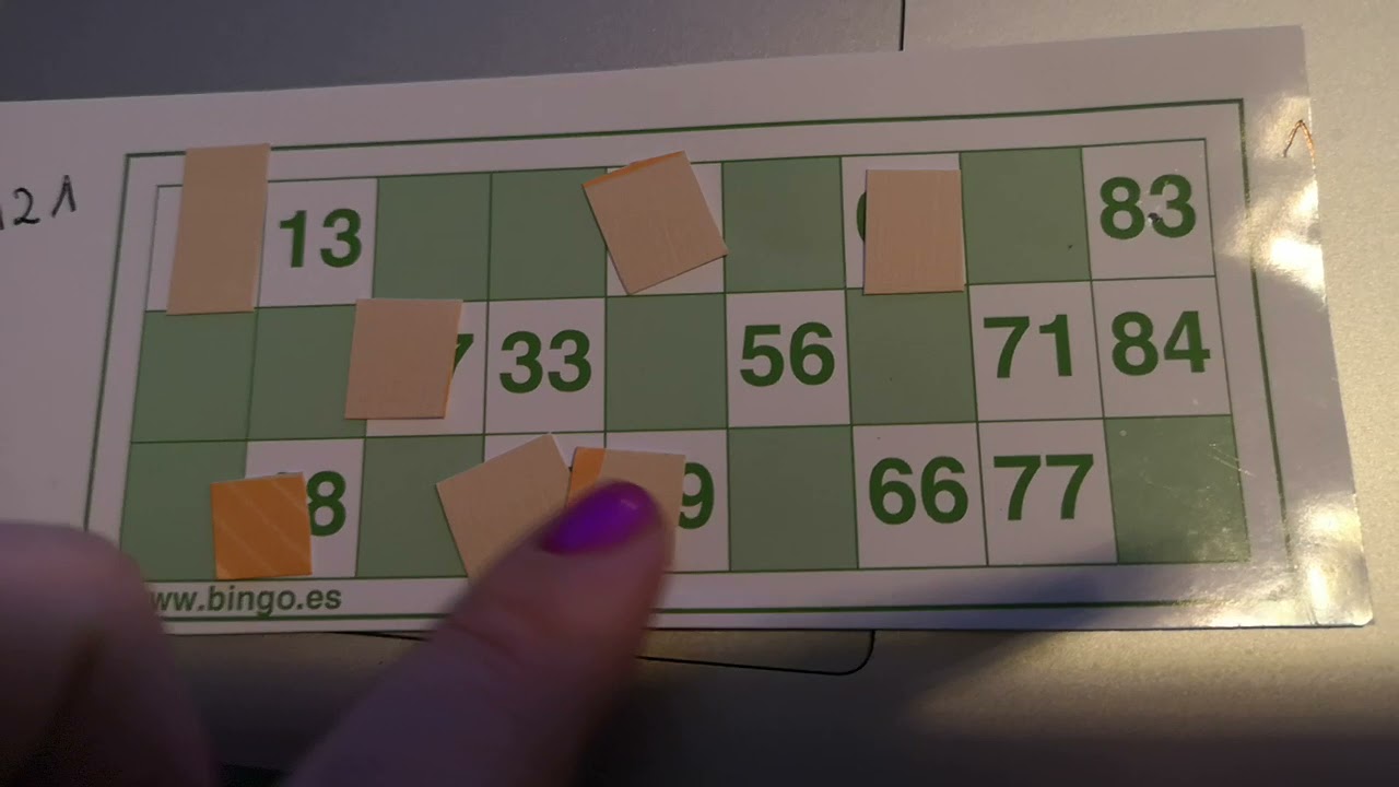 Como jugar bingo lotto