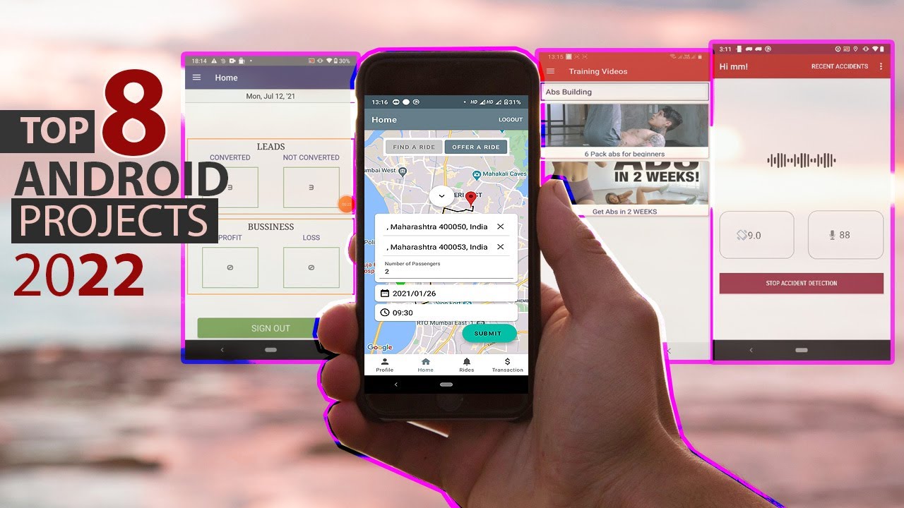 Top 8 Innovative Android Projects for 2022 | Android App Ideas With Free PPT & Synopsis