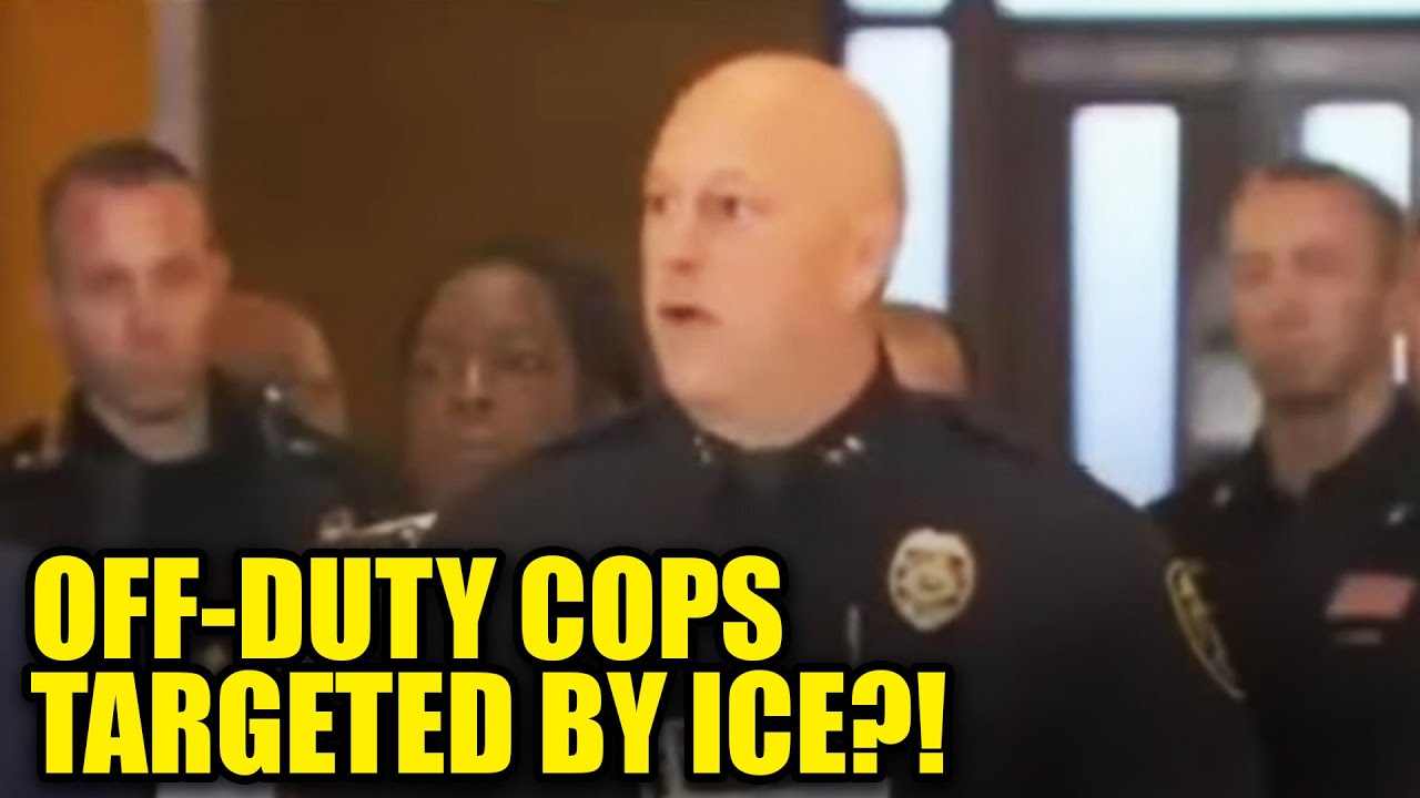 WATCH: Police Chief Sounds Alarm Over ICE Targeting Off-Duty Cops, People of Color