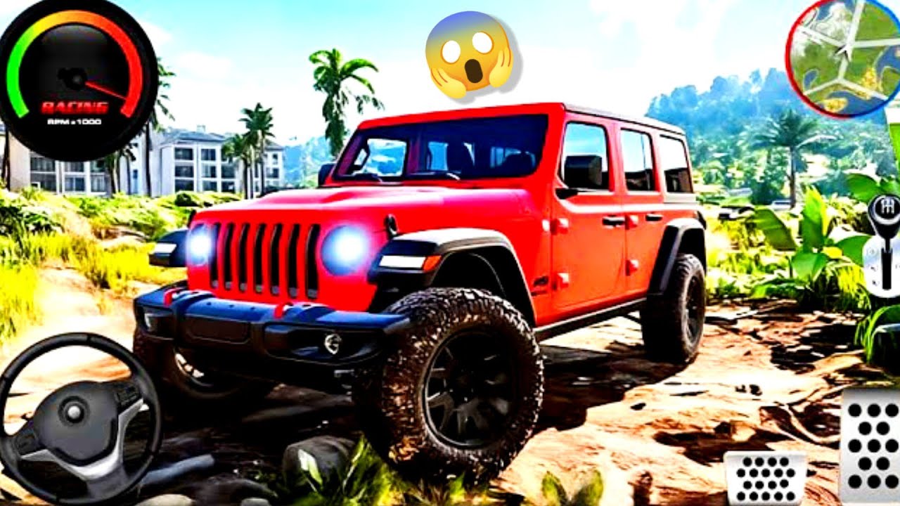 Real Offroad Jeep Driving Challenge Game - Offroad Jeep 4×4 Driving Games | Android Gameplay 