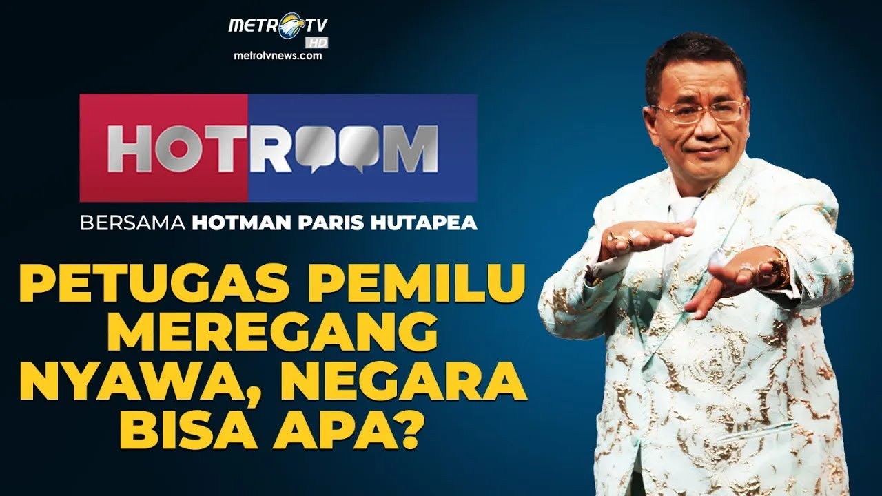 HOTROOM - Petugas Pemilu Meregang Nyawa, Negara Bisa Apa? [FULL]