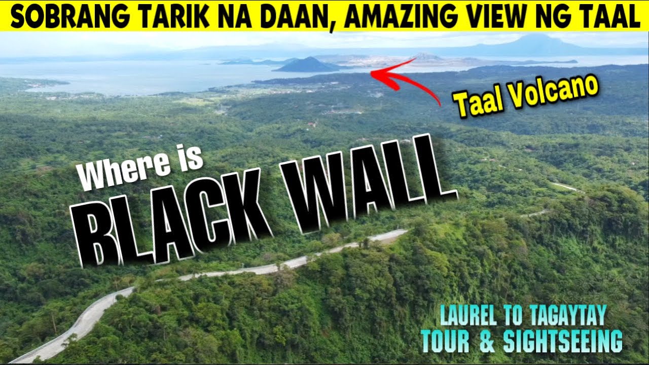 THE MOST STEEP AND DANGEROUS ROAD in LAUREL BATANGAS | BLACKWALL | LAUREL TO TAGAYTAY RIDE