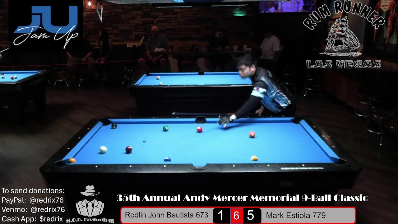 35th Annual Andy Mercer Memorial 9-Ball Classic at the Rum Runner, Las Vegas