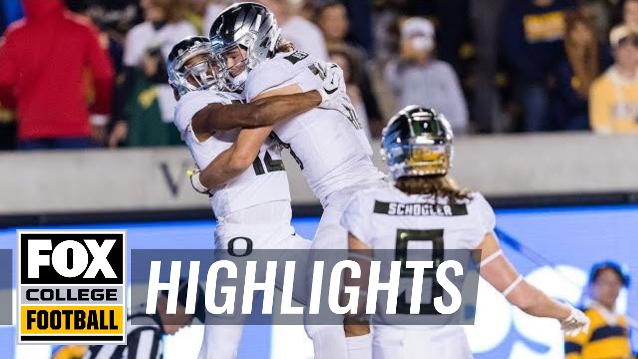 Oregon vs. California | FOX COLLEGE FOOTBALL HIGHLIGHTS