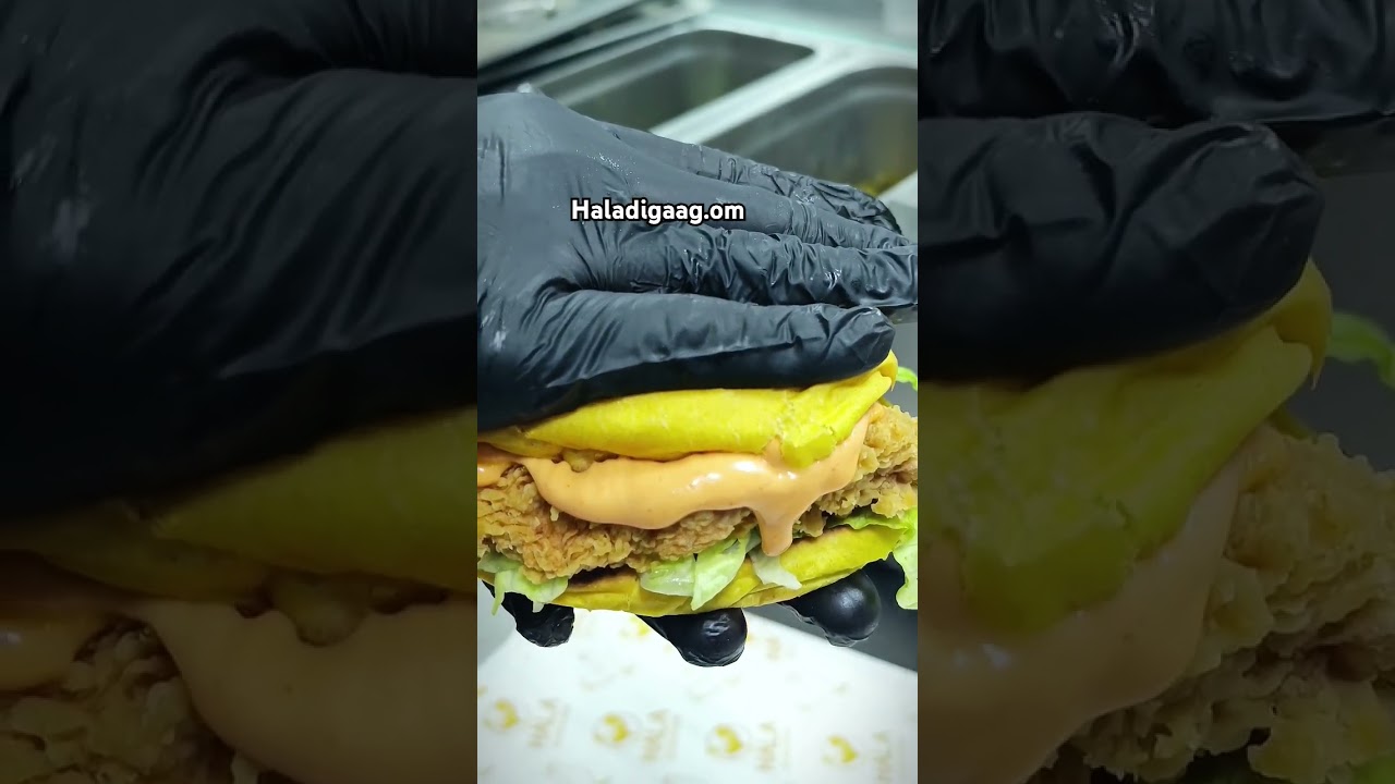 Digaag classic 🧡🐓 دجاج كلاسيك #haladigaag #burger