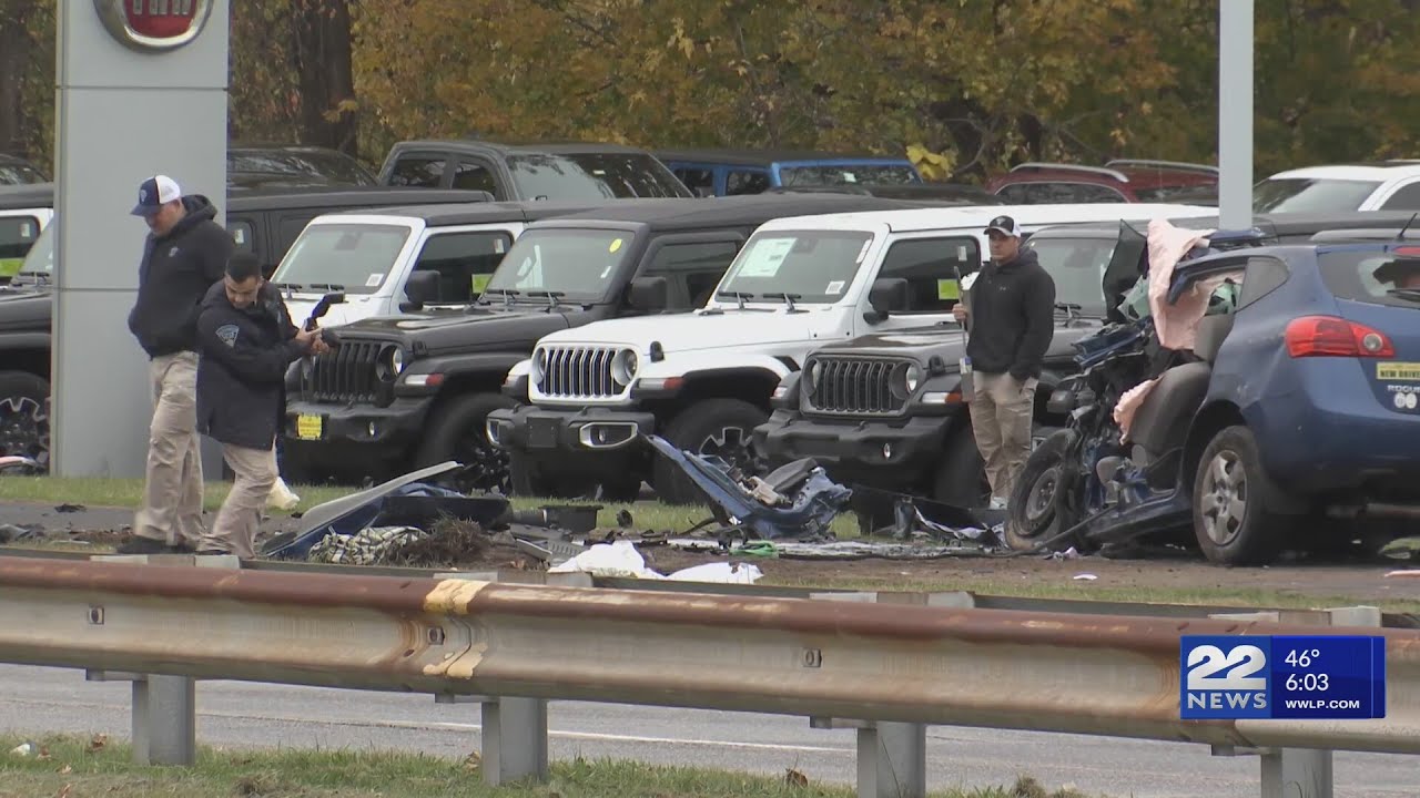 Route 5 crash suspect facing 16 charges in connection with Holyoke incident