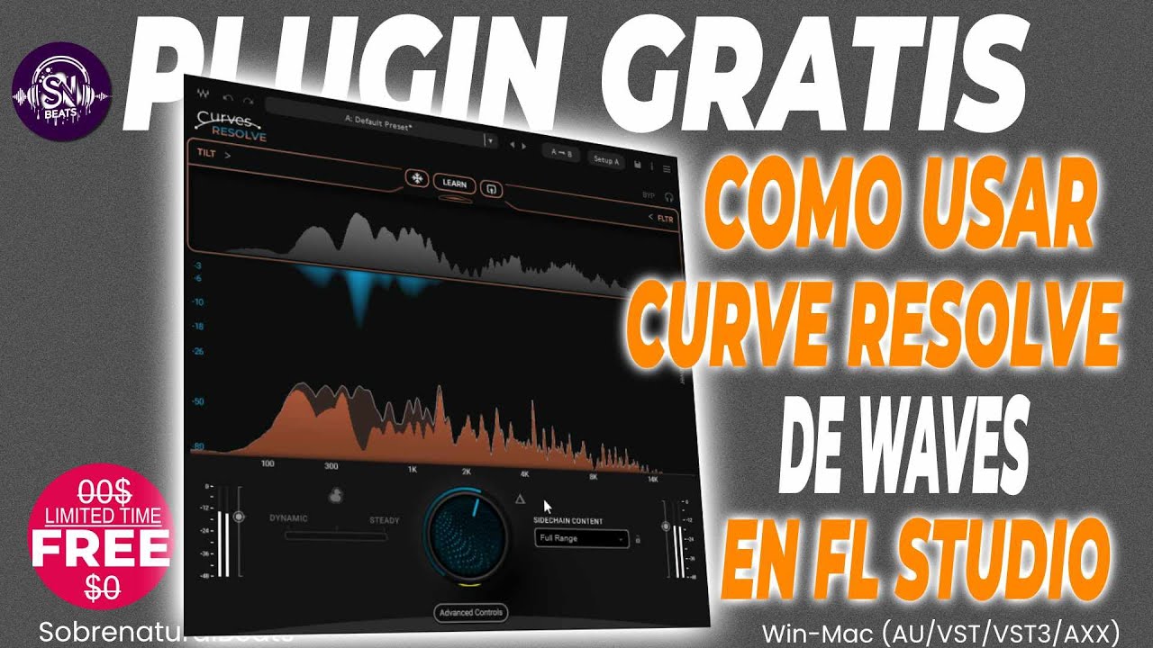 🎛️Cómo rutear Waves CURVE Resolve en FL Studio paso a paso gratis!🔥🔥👇👇