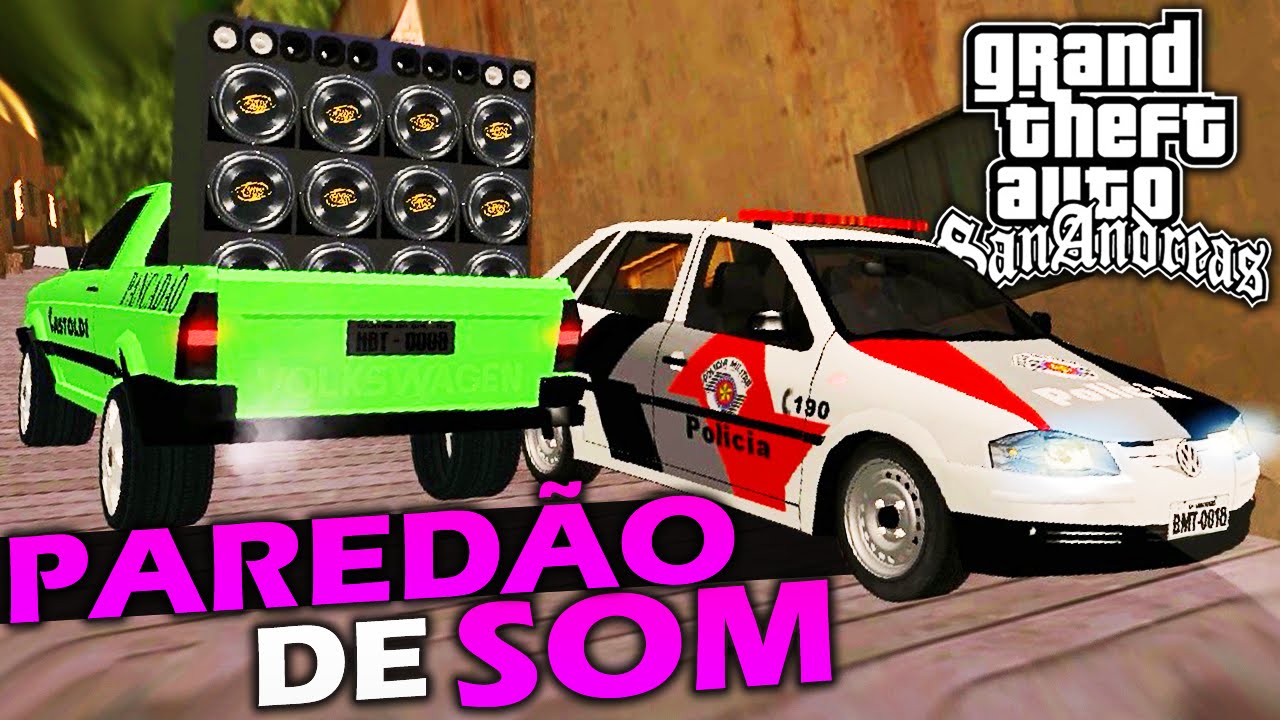 Patrulhamento Policial no GTA San Andreas