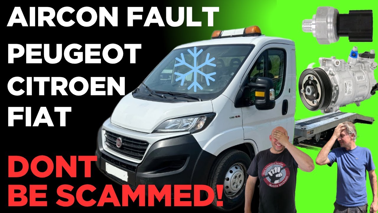 This Simple Fix Saved £££ on Fiat Ducato Aircon Repairs – Don’t Get Ripped Off! #mechanic #diy #fyp