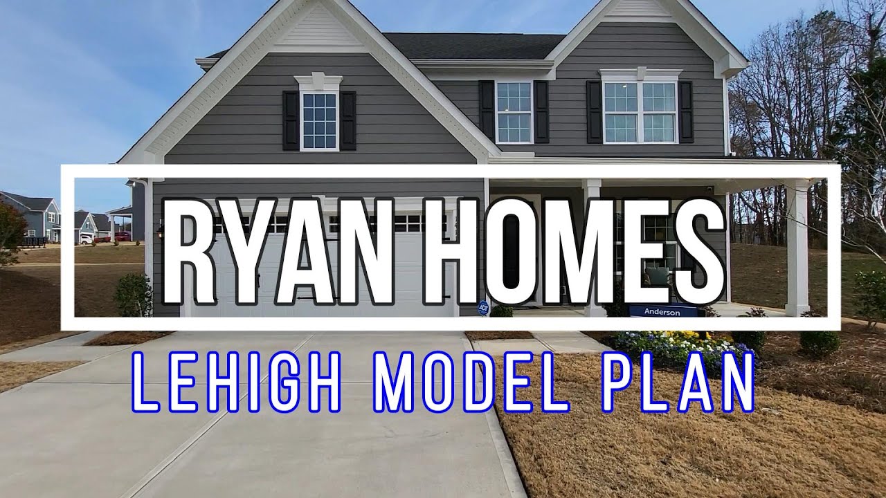 Ryan Homes | Charlotte Homes for Sale | LeHigh model floorplan
