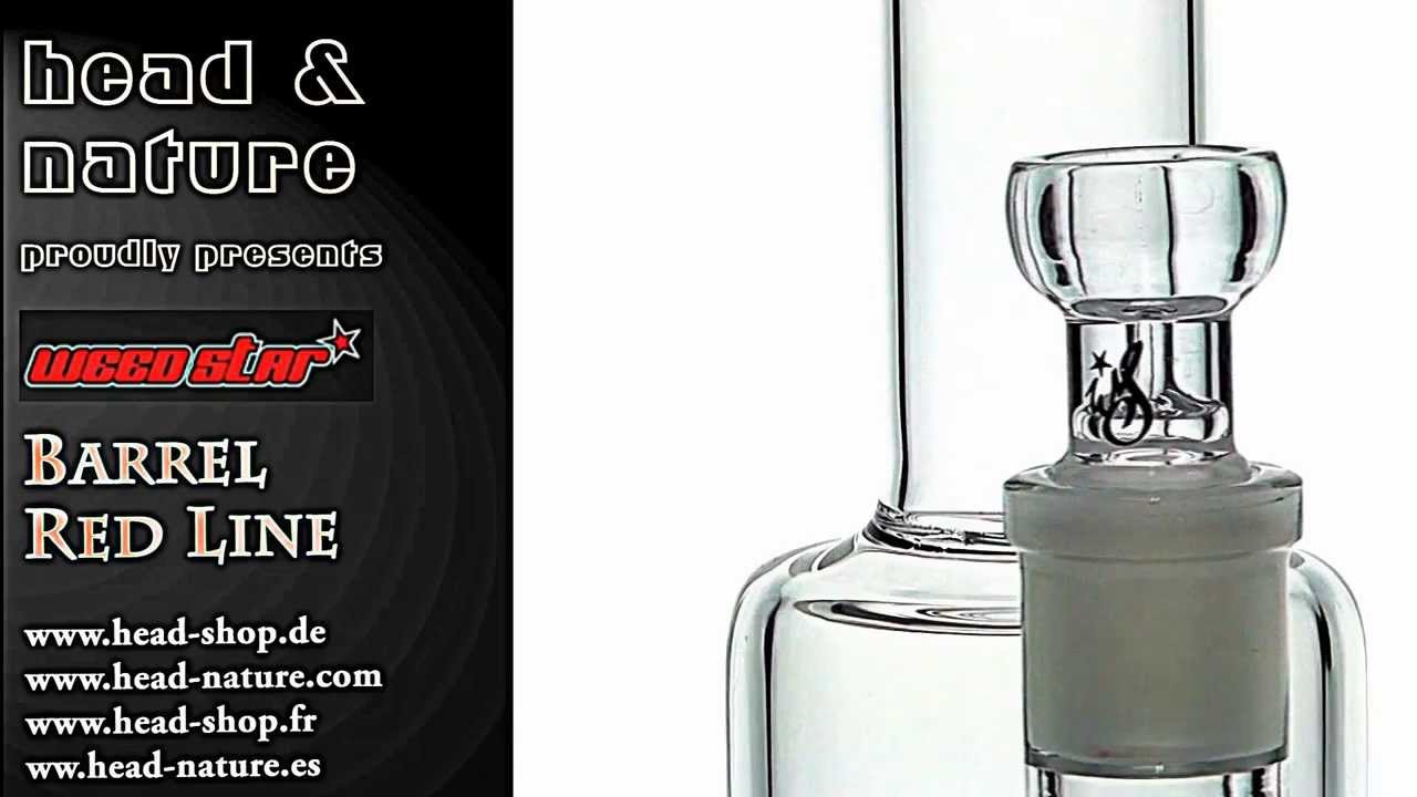 Weedstar Barrel Red Line - head&nature