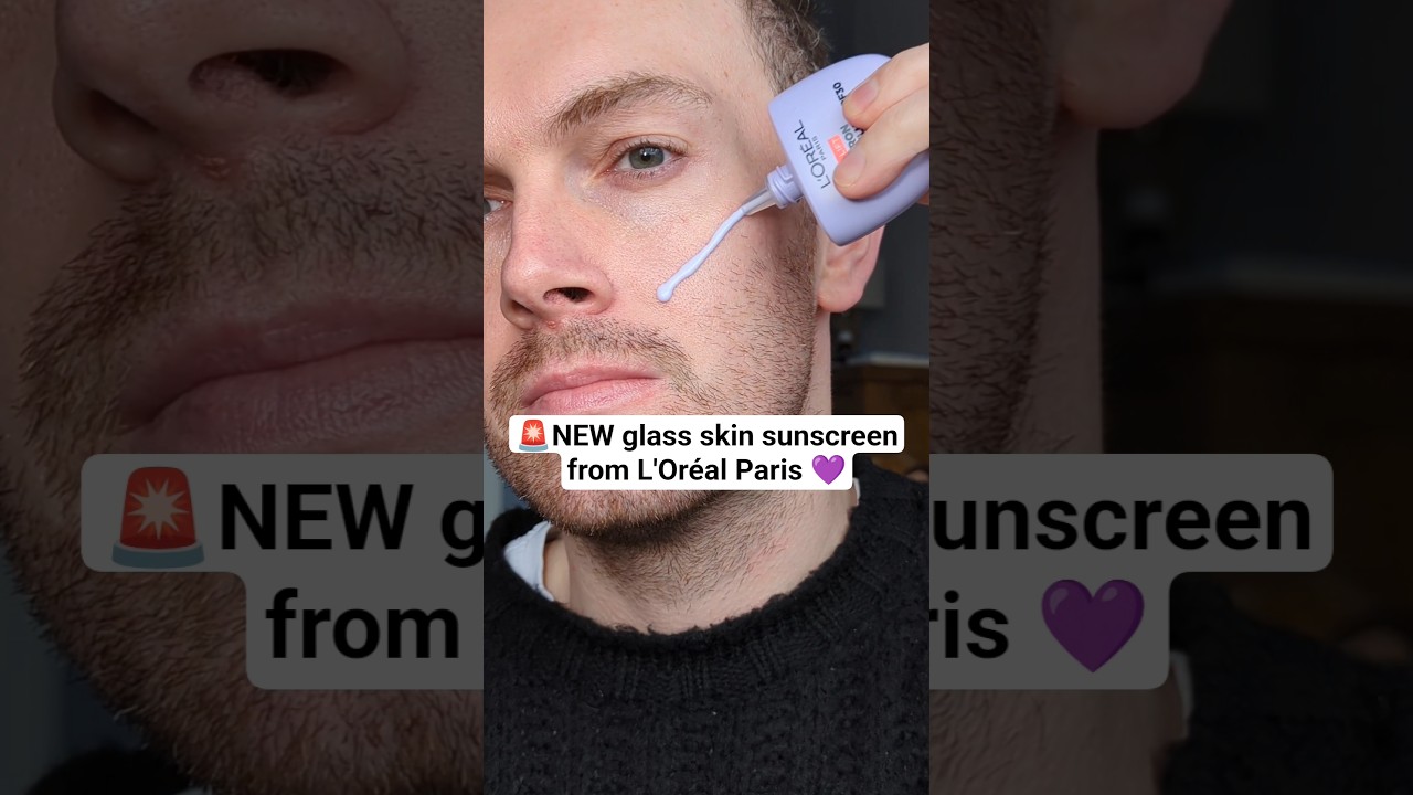 Новый солнцезащитный крем Glass Skin от L'Oréal Paris! Вдохновлен корейской косметикой 