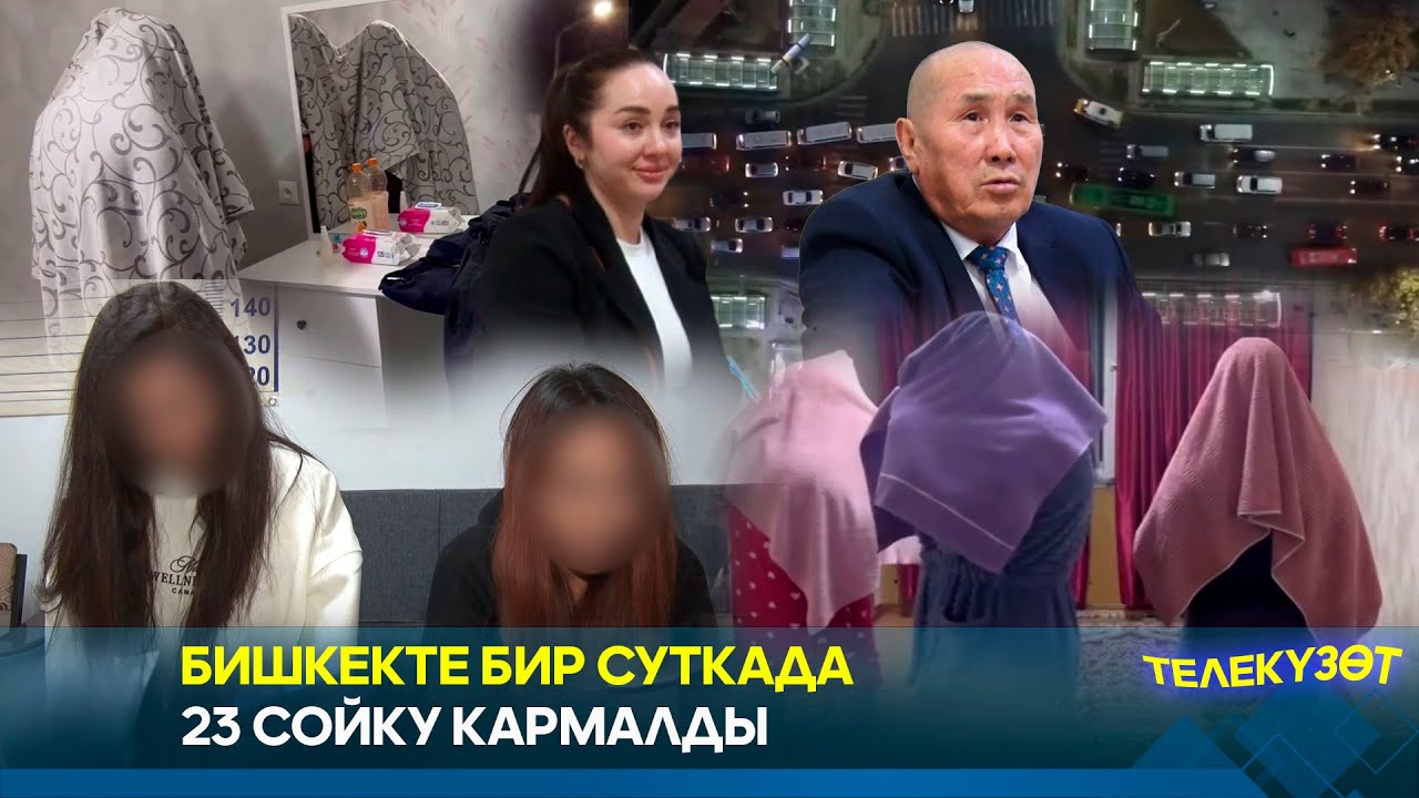 Бишкекте бир суткада 23 сойку кармалды // Телекүзөт