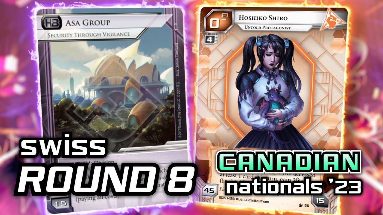 Netrunner, чемпионат Канады 2023: Швейцарская система, 8-й раунд — Android: Netrunner