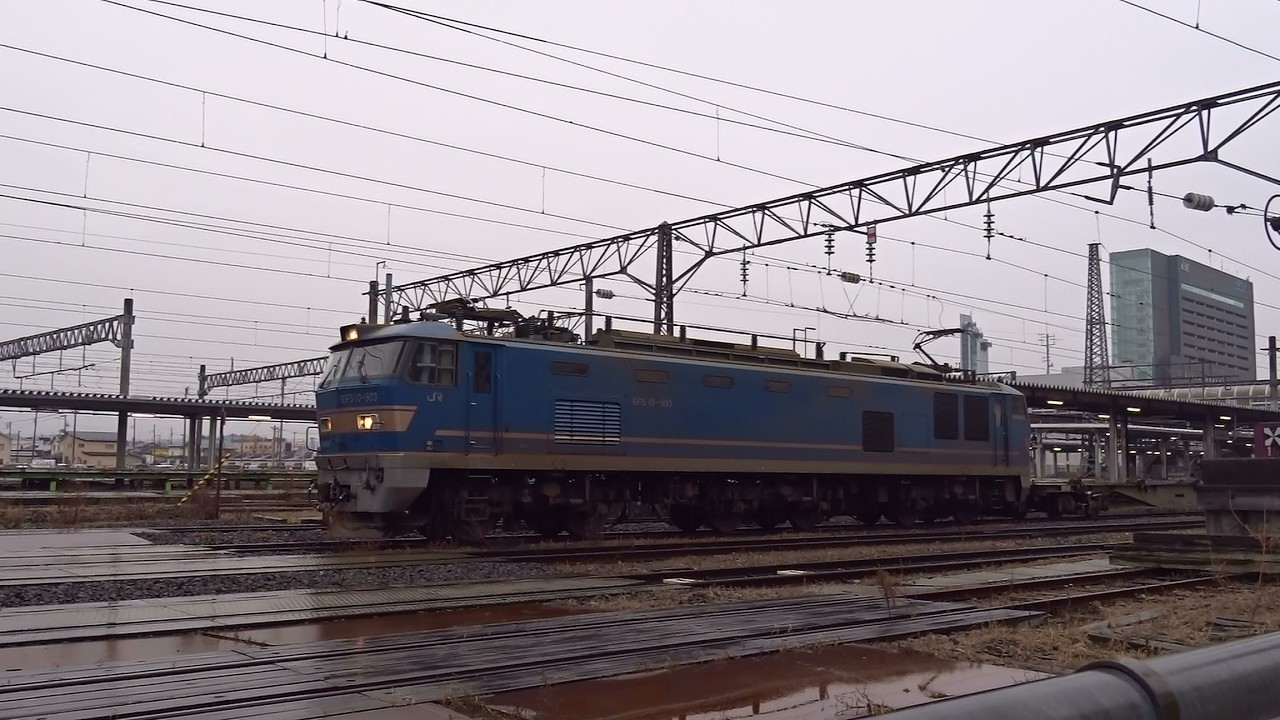 2026.03.19 貨物列車（3099列車）秋田駅発車