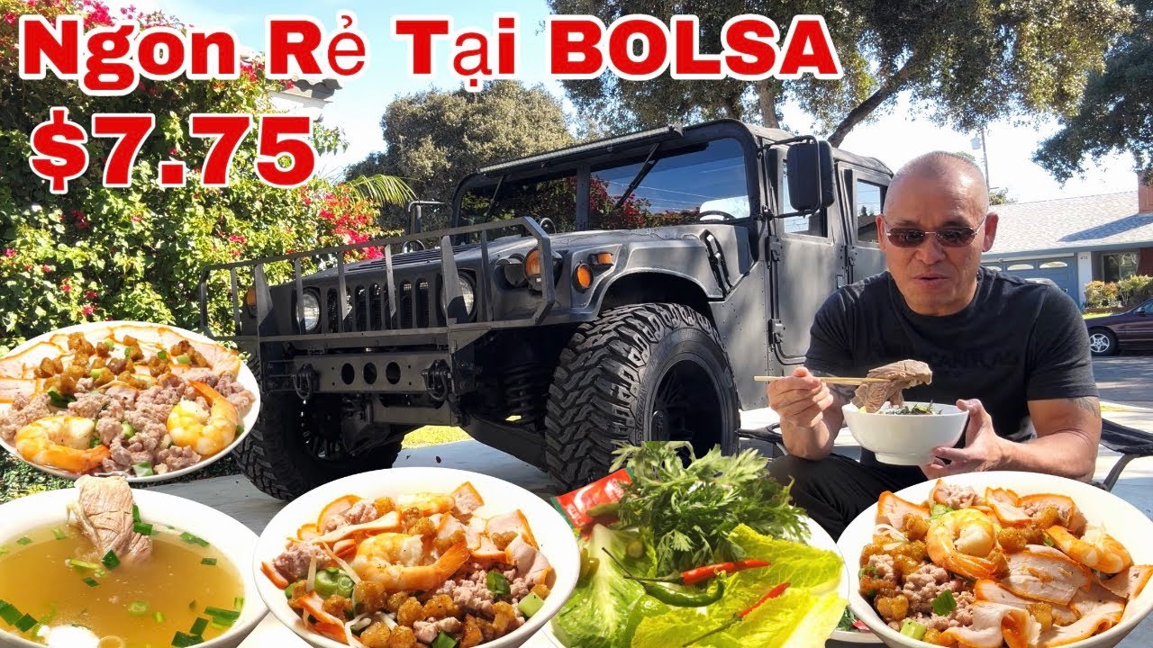$7.75 hủ tiếu đặc biệt ăn no ngon chỉ có tại Bolsa,gia truyền 50 năm 