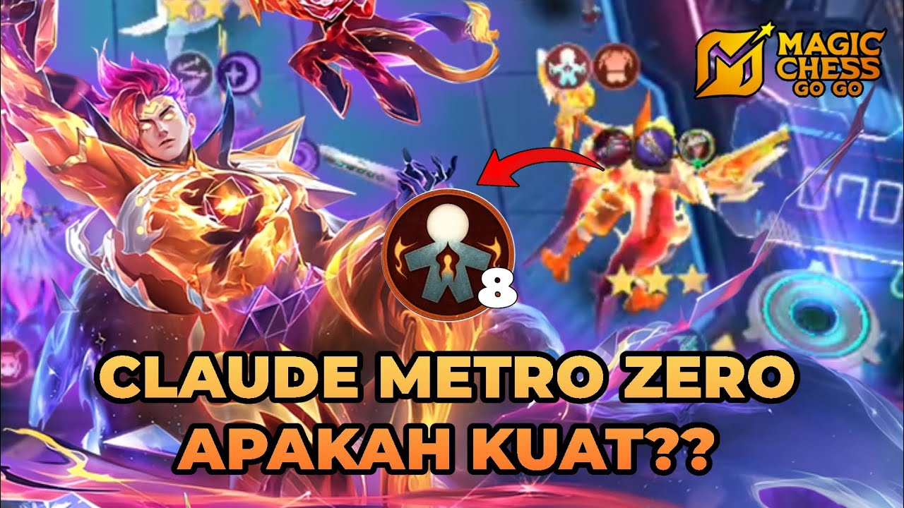 APAKAH CLAUDE B3 BISA MELAWAN CHOU DAN AKAU B3???? Magic Chess Gogo