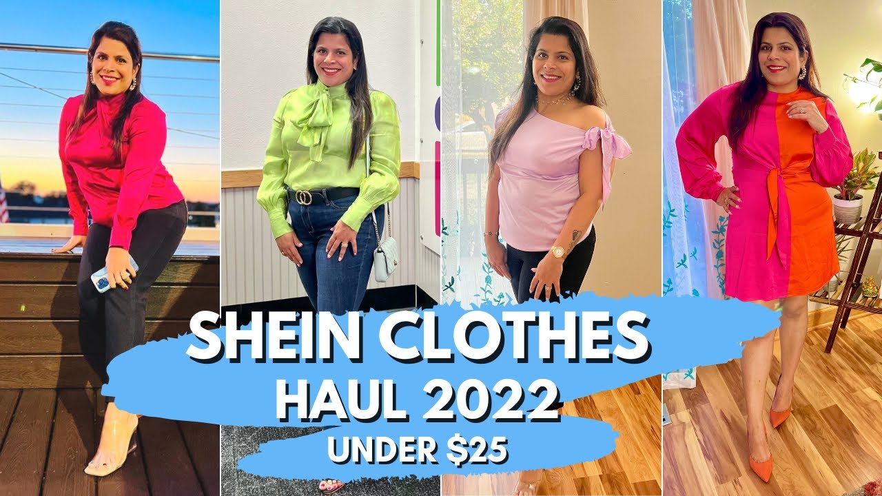 I tried SHEIN USA | My first ever SHEIN CLOTHES HAUL | 2022 SHEIN SUMMER | 2022 SHEIN FALL #shein