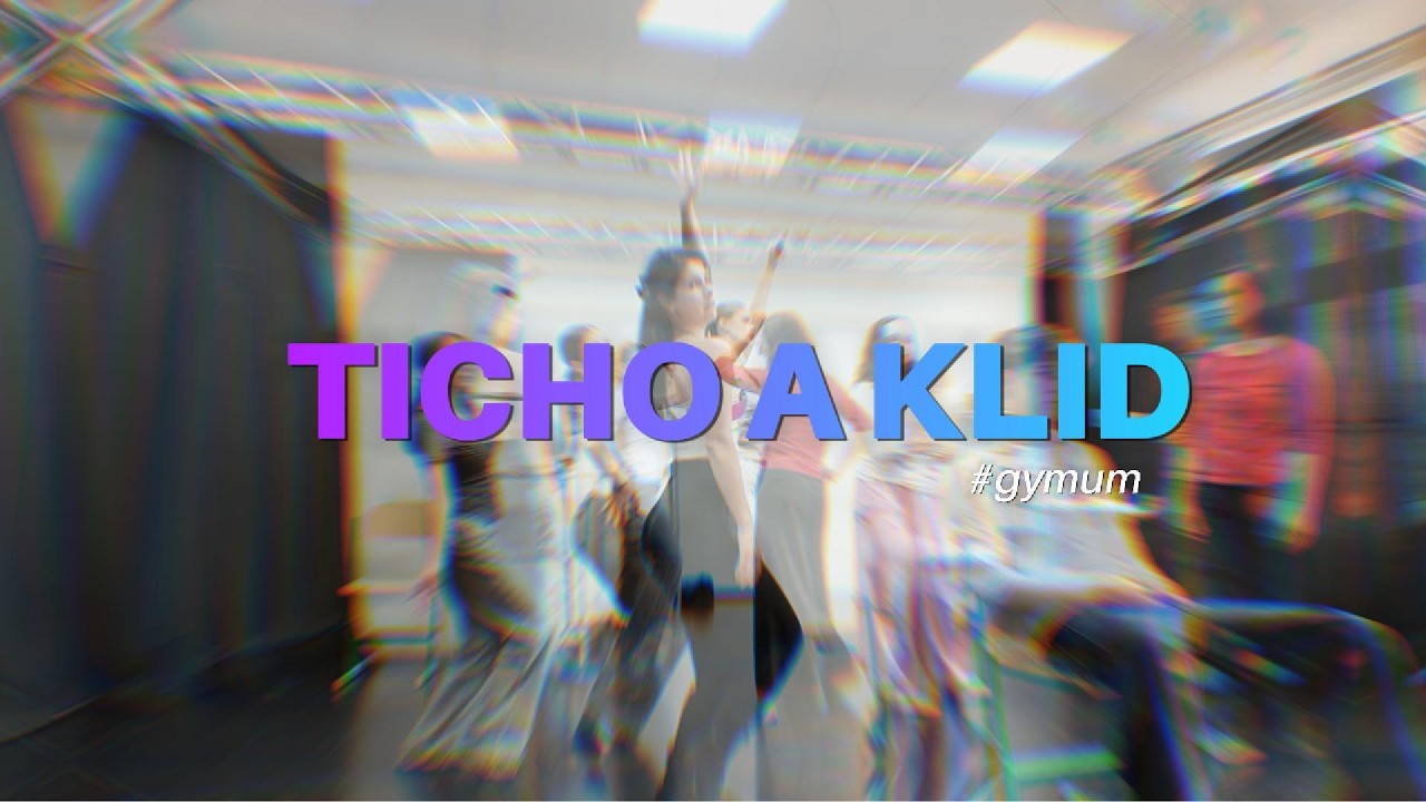 TICHO A KLID.. 😬 Jak to vypadá,  když na hodině divadelního oboru zkouší..