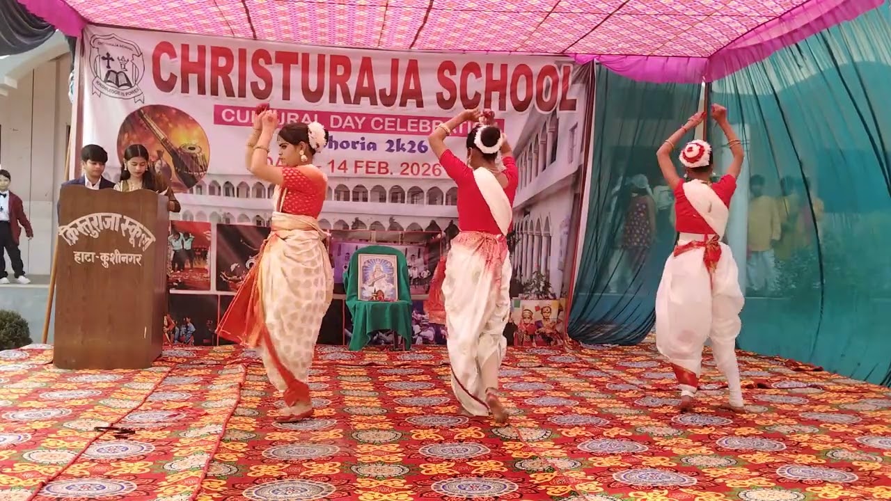 Cultural program 2026(Ma Sarswati Bandana) Christuraja School Hata