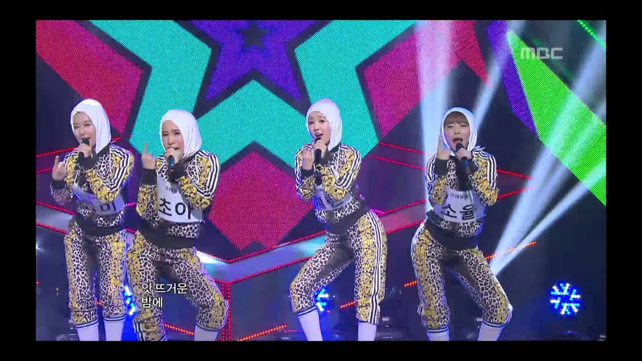 Crayon Pop - Dancing Queen, 크레용팝 - 댄싱 퀸, Music Core 20121110