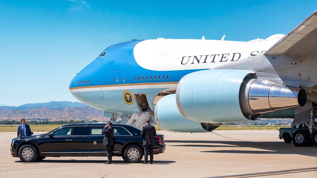Air Force One od środka: sekrety podr&oacute;ży prezydenckich