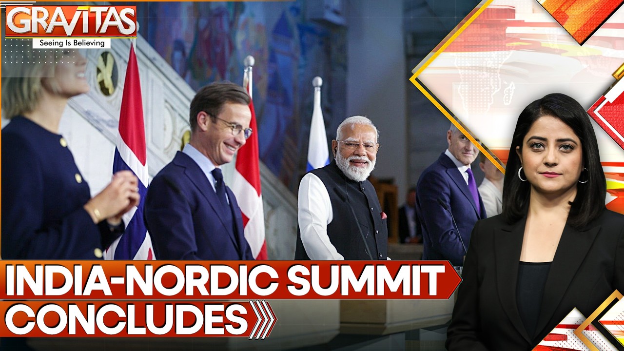 PM Modi Holds Bilaterals With Leaders of Iceland, Finland & Denmark | GRAVITAS