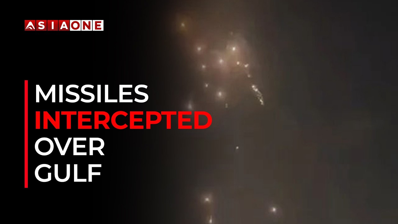 Jordan, Kuwait and Bahrain Report Interceptions of Iranian Missiles and Drones | Asia One News